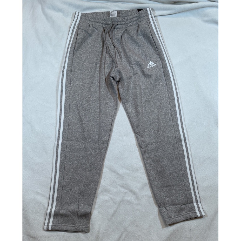 Adidas Essentials Pants Mens Large Medium Regular Fit Three Stripes‎ Workout